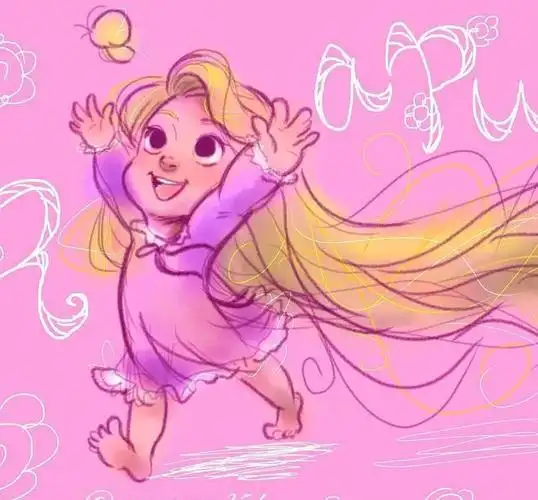 超级萌的迪士尼公主们小时候 每位都好可爱_网易订阅