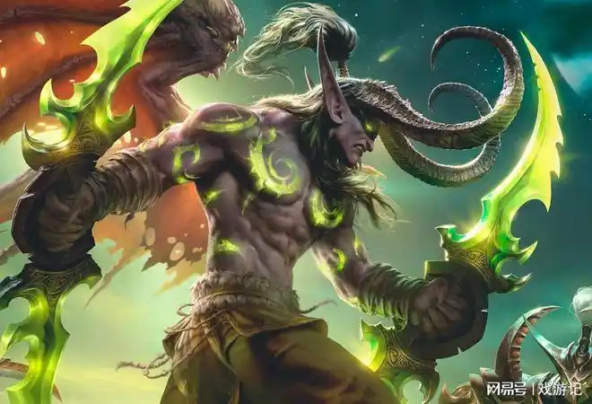 魔兽世界tbc伊利丹高清原图