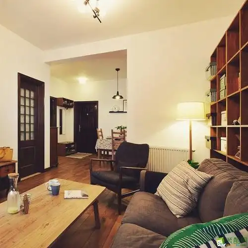 50平米简约现代小户型装修案例 现代 两室两厅一卫