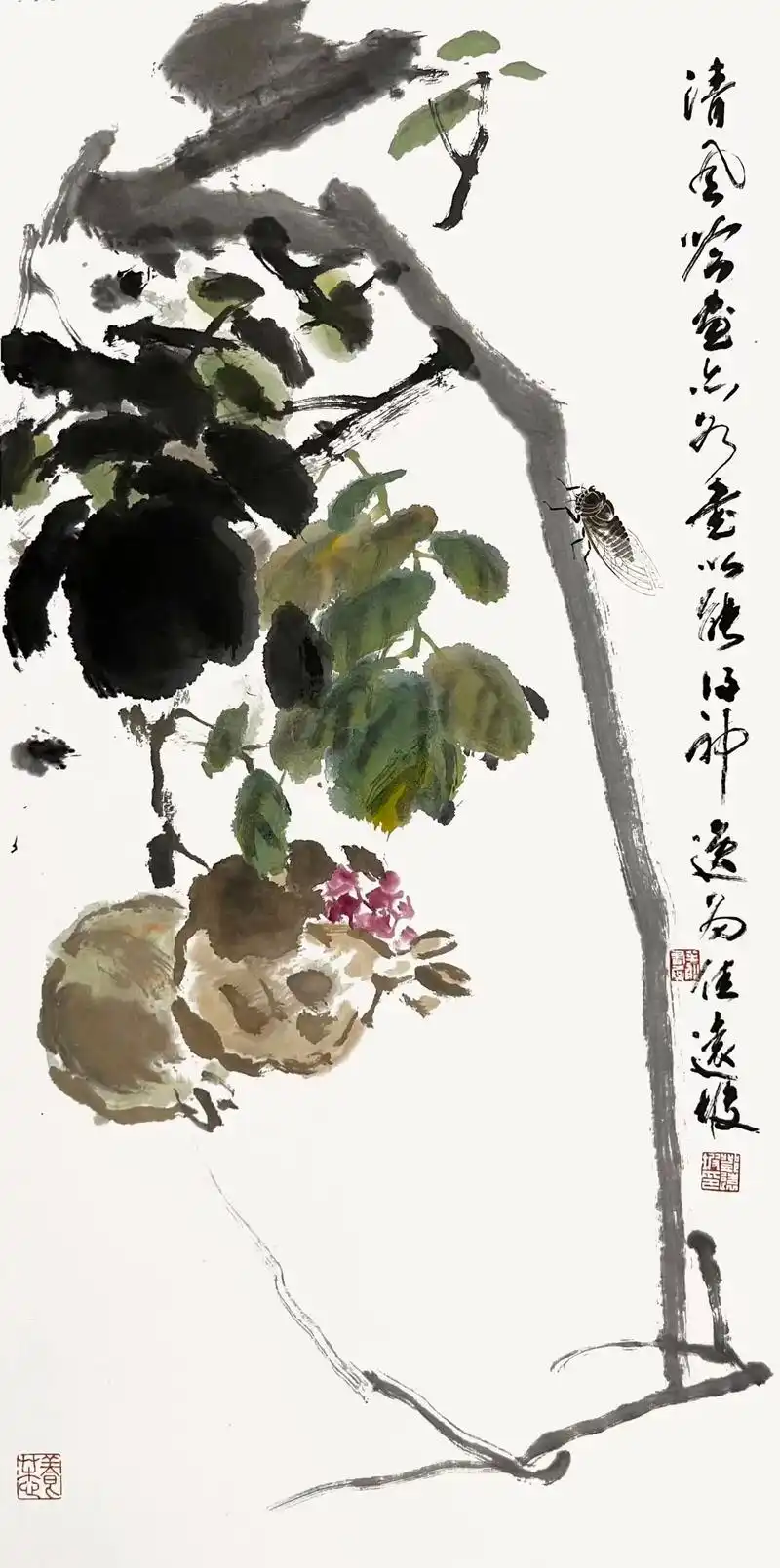 国画 1280_2575 竖版 竖屏