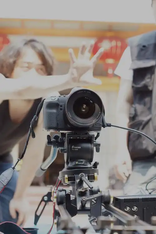 蹭拍微电影片场