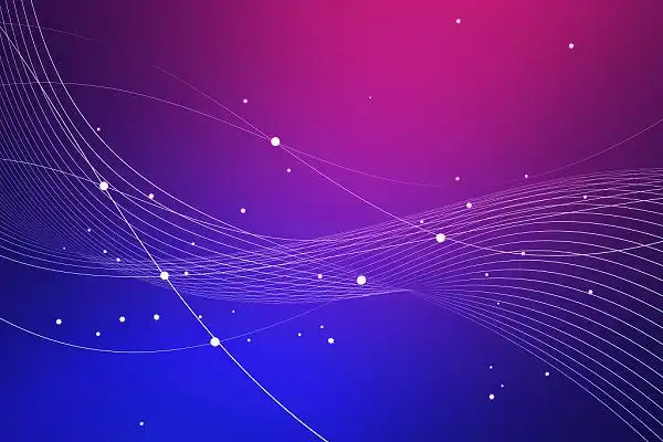 流体渐变炫彩背景年会年终晚会商务科技大气蓝色紫色会议背景时尚炫彩