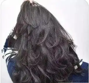 纹理烫女长发图片3