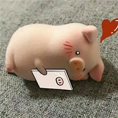 猪猪表情包生活不易猪猪自闭