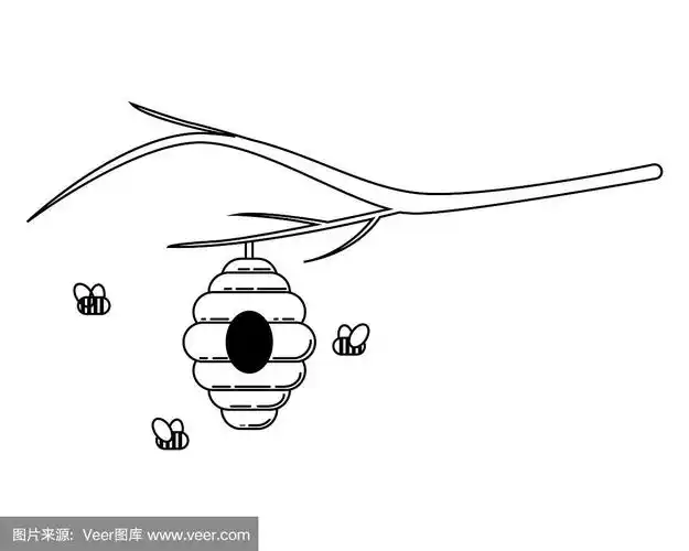 蜂巢图标标志大纲