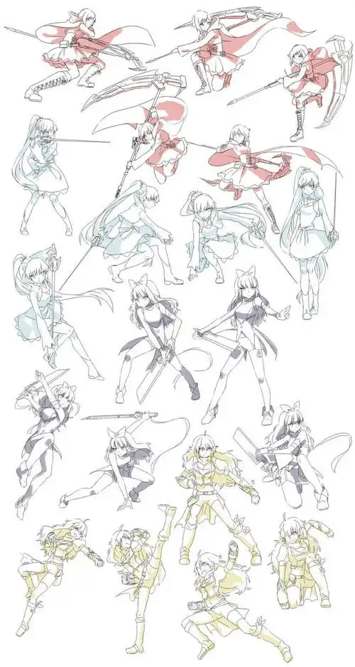 澄cb/人设 动漫 服装 混有绘画教程(来自花瓣网)