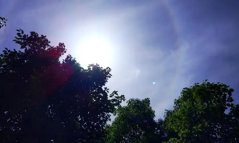 今天下午刚刚拍到绵阳的太阳