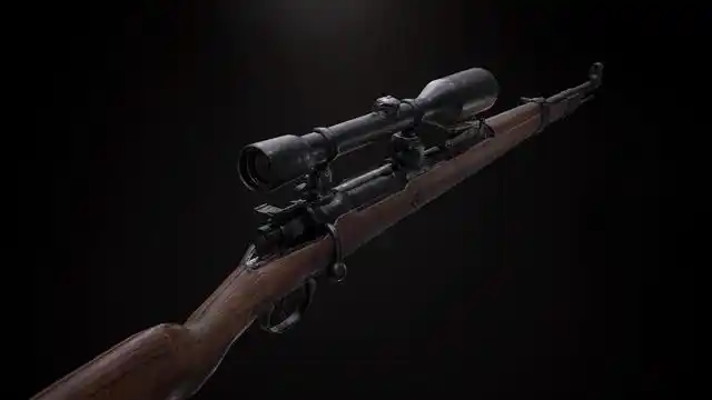 电脑渲染出10张毛瑟98k步枪高清图希望大家喜欢收藏