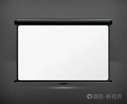 空白投影屏幕, 矢量