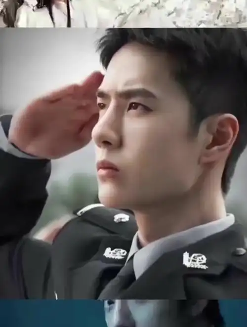 王一博有一种军人的气质和内涵