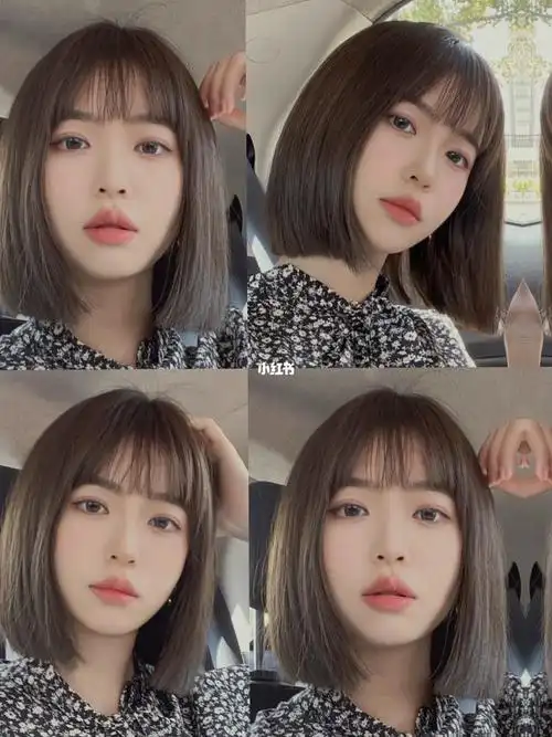 减龄少女感锁骨中长发拯救大圆脸长脸 推荐