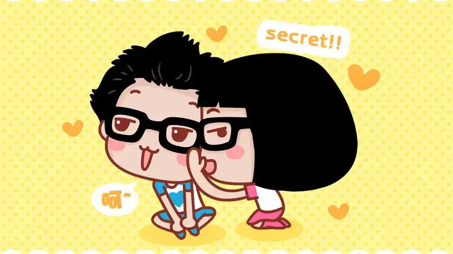 hello菜菜可爱卡通情侣壁纸第一辑