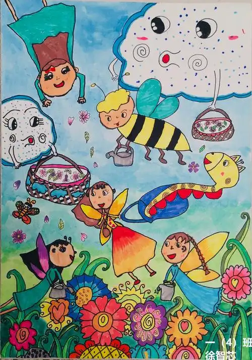 的美术课——溧水区实验小学(中山东路校区)一年级学生美术作品回顾