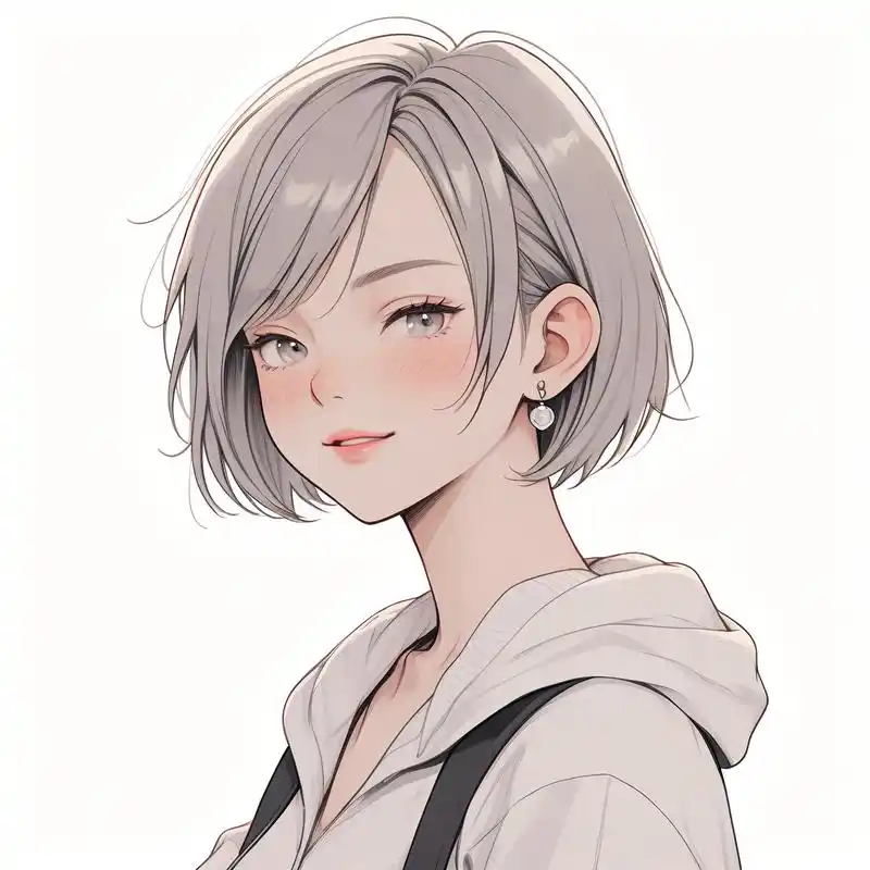 9969♀15一组精选短发女生头像,展现不一样的风采.