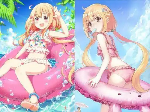 超萌!二次元爱好者的专属泳衣