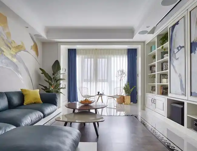 时光静好120㎡三房现代万年花城造价:￥100000设计得当,空间感十足