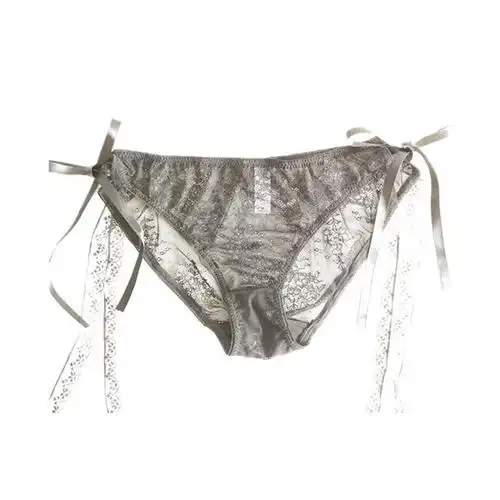 支持国产密特骄女士内裤系带内裤女可解开性惑蕾丝薄绑带式两侧系绳