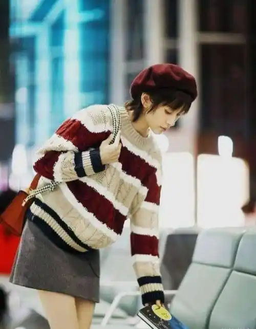 原创王子文堪称小个子穿搭教科书但穿抹身材裙体态放不开显得猥琐