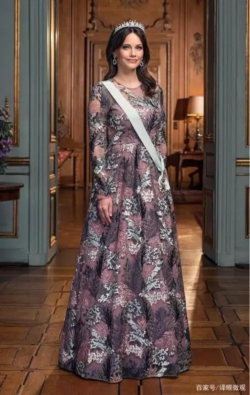 瑞典王室公主最新肖像照曝光,网友:真人版迪士尼公主,仙女下凡
