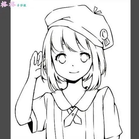 女孩简笔画女孩简笔画漂亮可爱