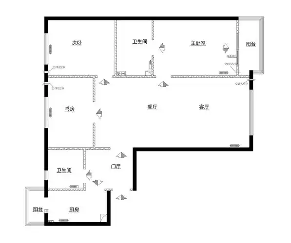 简约 现代 三居 朝阳区 百子湾 户型图图片来自北京实创大胖在百子湾