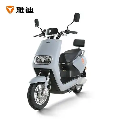 雅迪电动车e120升级版博佳60v男女通用代步电瓶车电动轻便摩托车