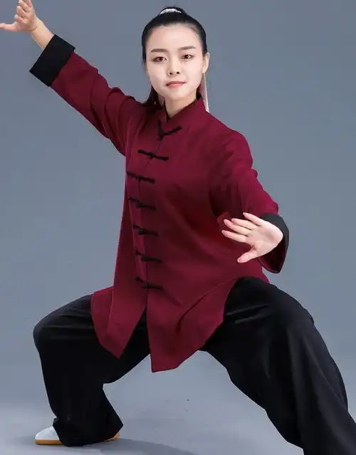 武极堂新款春秋太极服武术表演薄款男女比赛太极拳服装中式劲武同款