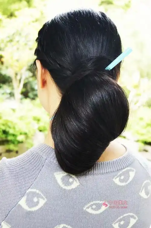 剪华东师大女生优质美妙顺滑秀发-上海ww1454#(2)