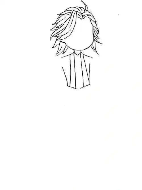 斗罗大陆简笔画 戴沐白q版简笔画斗罗大陆简笔画文化绘画有趣简笔画