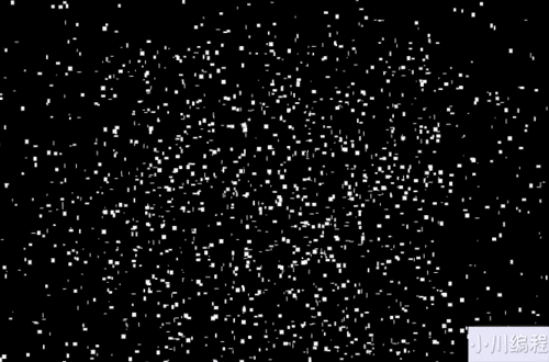 基于canvas粒子背景动画特效