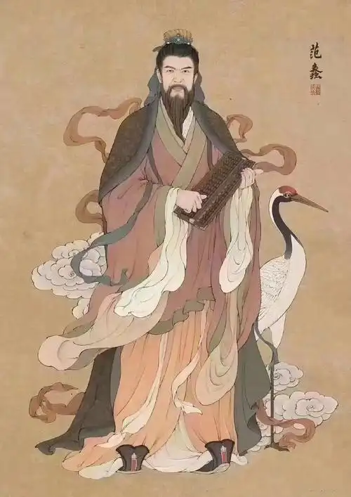 点上方播放键收听本文语音版商圣陶朱公范蠡是道教财神庙(殿)供奉的文