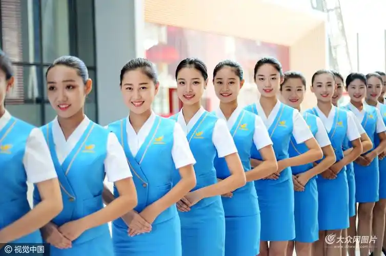 2016年09月20日,山东省济南市,20多名空乘培训学校的准空姐来到济南
