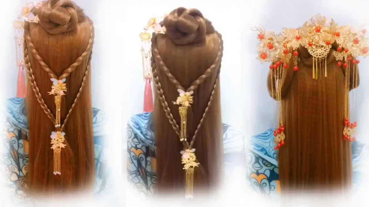 古装盘发那么多种,这9款古装造型最显仙气