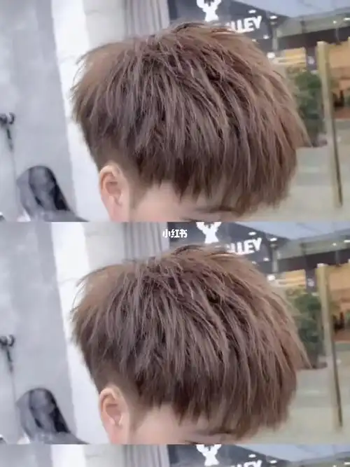 男生摩根烫 男生发型 摩根缕空碎盖969696