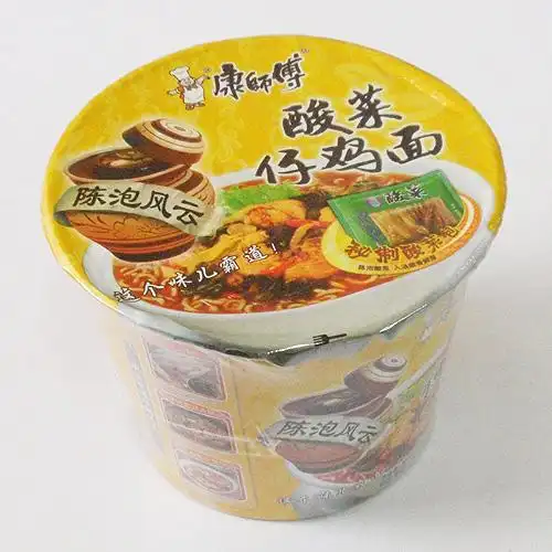 康师傅桶装酸菜仔鸡面 ￥4元/桶 月售0份