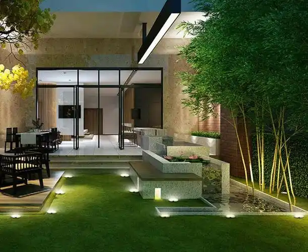 庭院设计分享14个现代庭院实景图这才是极好的庭院装修