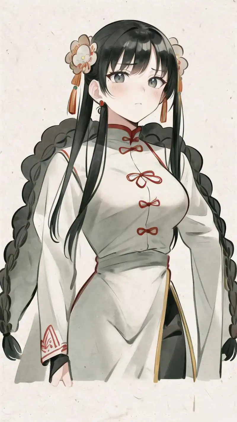 绝美古风衣服素材,仙气飘飘95