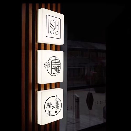 网红亚克力转角通体发光灯箱圆柱广告牌门店招牌悬挂广告门牌户外