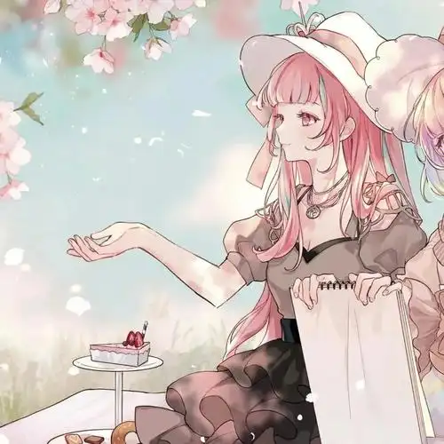 仙气动漫闺蜜头像