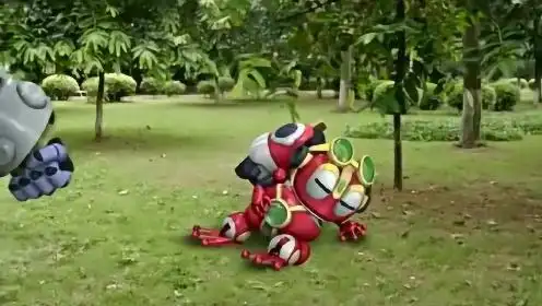 快乐酷宝2:小宝的能量不够了,婷婷散发七彩元动能让小宝充满牧量