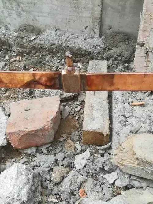 变电站接地铜排放热焊接镀铜扁钢火泥焊接头