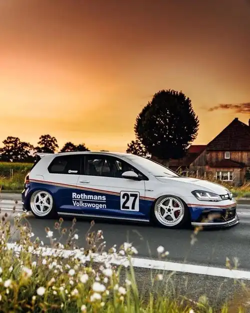 大众高尔夫mk7赛车涂装