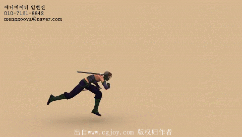 战士攻击胖子boss攻击走跑待机一套动作刺客连击走跑gif展示游戏动画