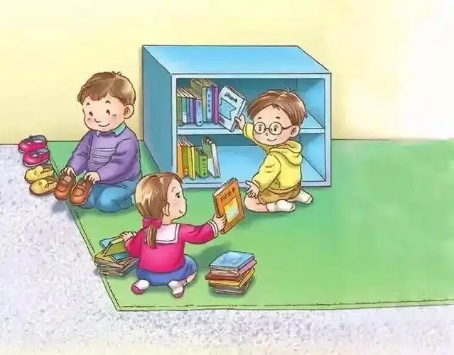 自己学会整理收拾小书包也很棒哦!