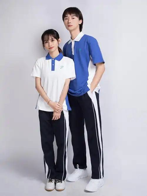 深圳校服裤中学生校服外套棉秋装长袖长裤夏装速干短袖初高中套装男女