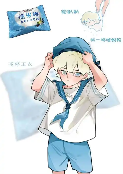 在动漫拟人化之后也是变成了一个可爱的小正太,看起来帅气又可爱,这样