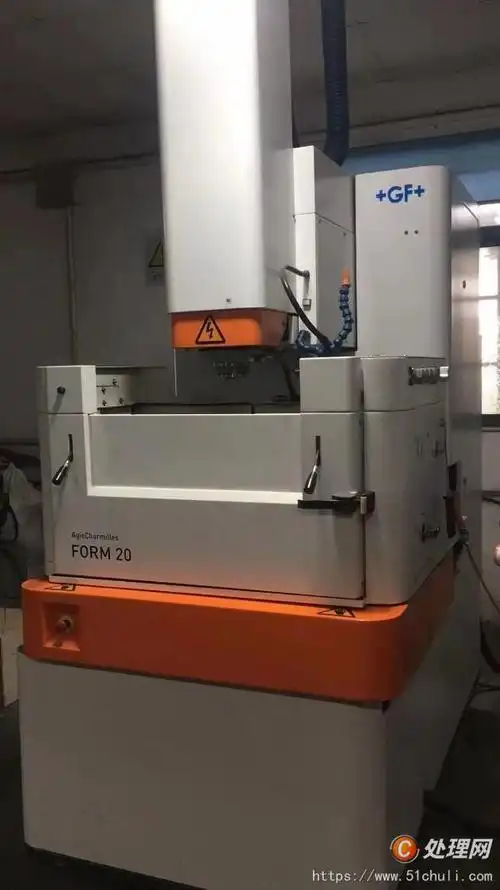 转让二手进口镜面火花机瑞士夏米尔35p带c轴放电机半导体专用电火花