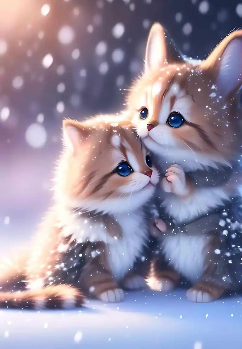 治愈系情侣猫咪.#治愈系猫咪 #可爱萌图 #手机壁纸 #欢迎 - 抖音