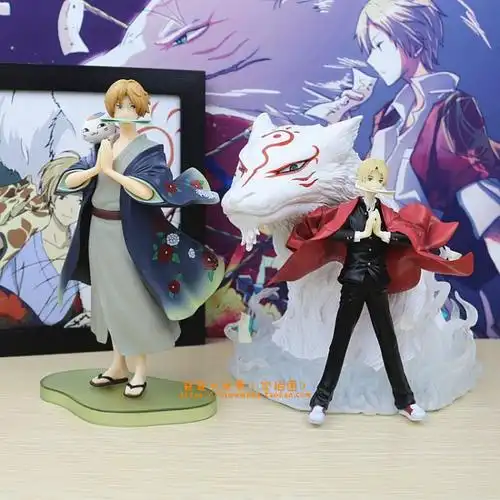 夏目友人帐 一番三款夏目贵志猫咪老师手办玩具模型人偶摆设公仔