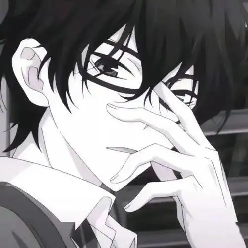 超赞动漫头像_黑化